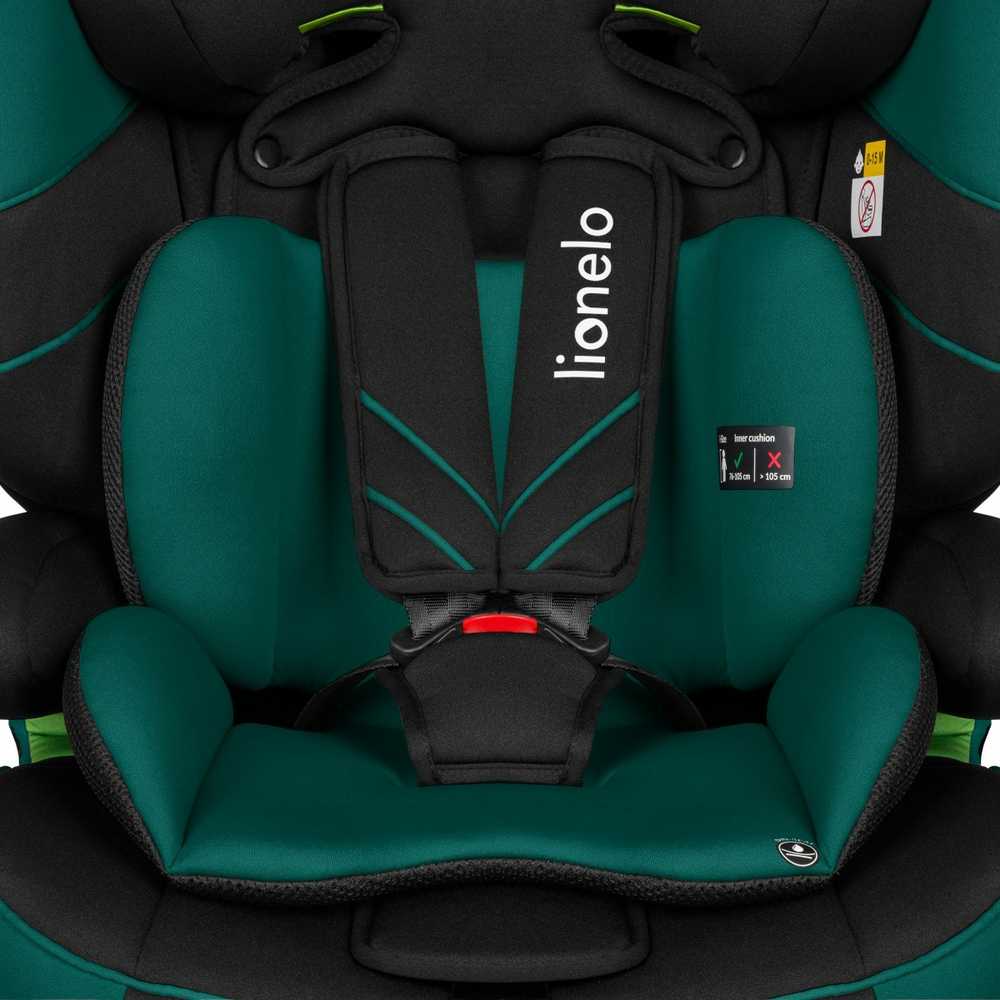 LIONELO Levi One i-Size Žalias Forest automobilinė kėdutė