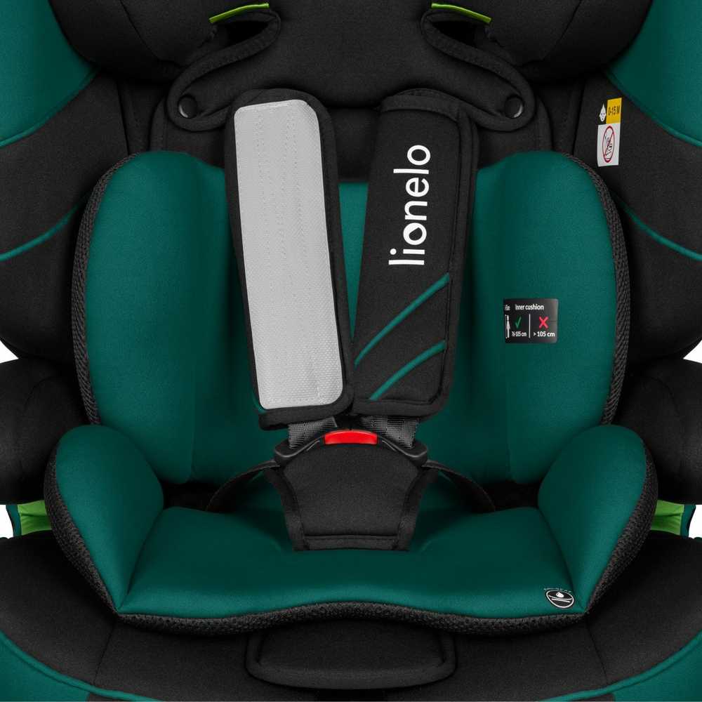 LIONELO Levi One i-Size Žalias Forest automobilinė kėdutė
