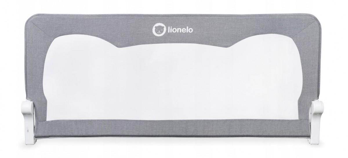 Lionelo lovos apsauginis turėklas Hanna 150 × 66 cm, pilkas LO-HANNA