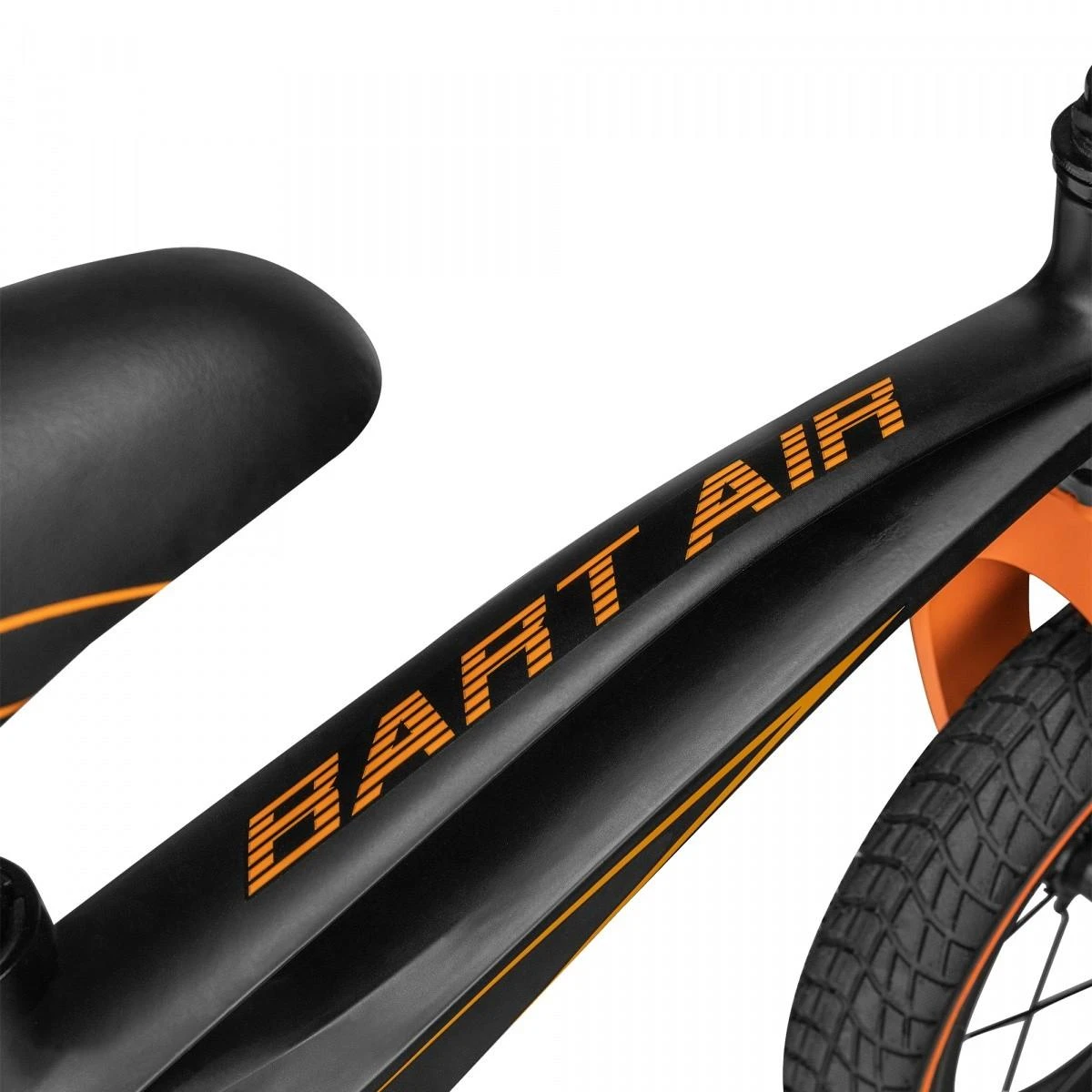 Balansinis dviratukas Lionelo Bart Air Sporty Juodas