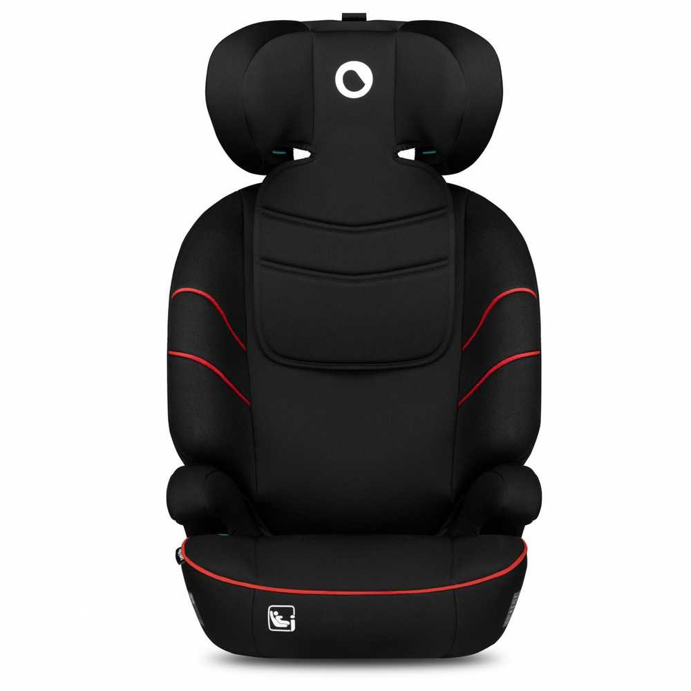 Lionelo Automobilinė kėdutė Lionelio Hugo i Size, 15-36 kg, juodas red