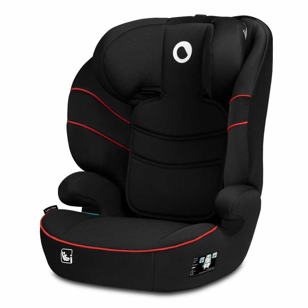 Lionelo Automobilinė kėdutė Lionelio Hugo i Size, 15-36 kg, juodas red