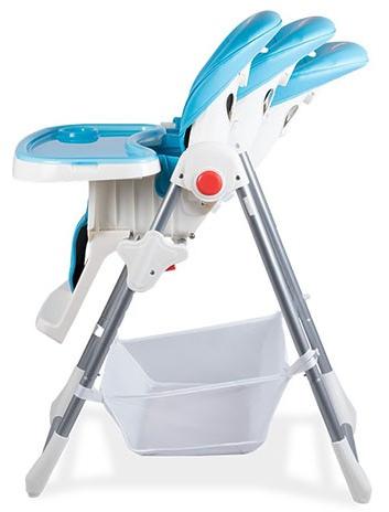 Lionelo Linn Plus Turquoise aukšta kėdutė