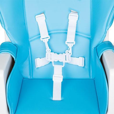Lionelo Linn Plus Turquoise aukšta kėdutė