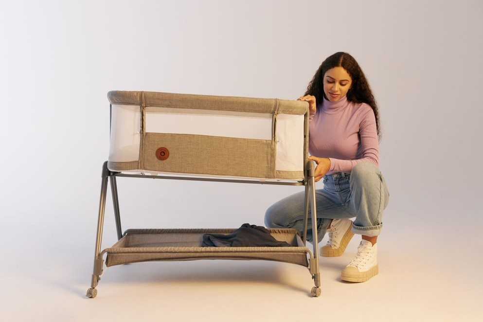 Lovytė 2in1 Lionelo Luna, Pilkas Concrete