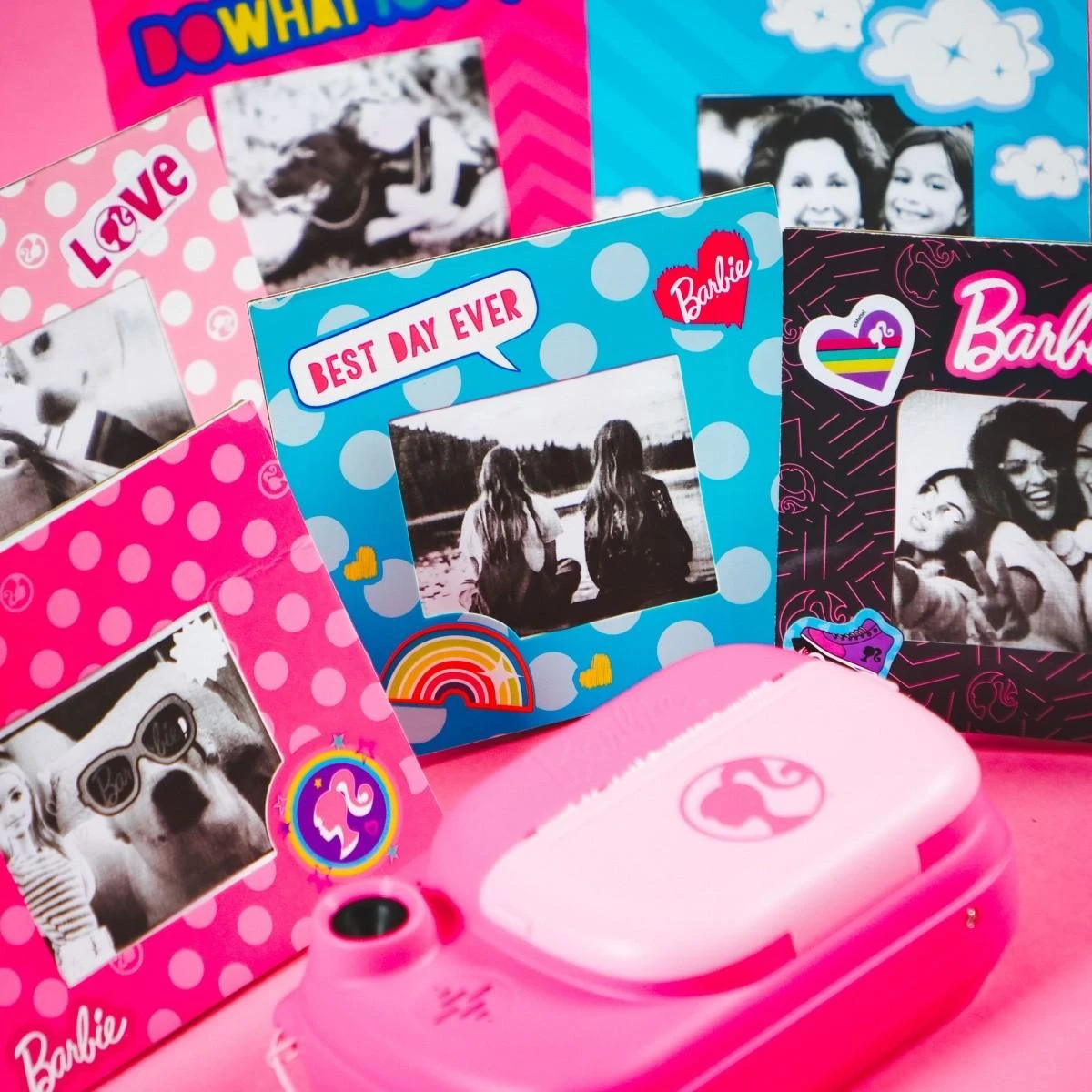 Momentinis fotoaparatas vaikams Barbie Lisciani