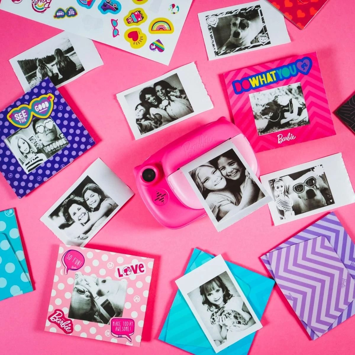 Momentinis fotoaparatas vaikams Barbie Lisciani