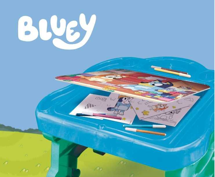 Lisciani - BLUEY Drawing School - Kit De Dessin Éducatif Pour