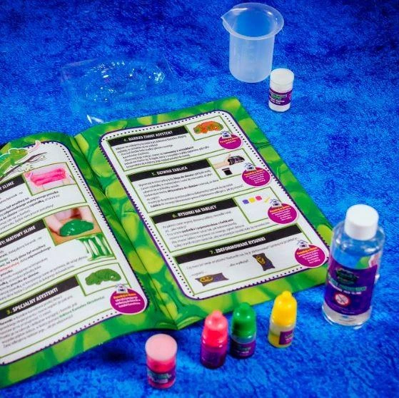 Lisciani Rinkinys „Crazy Science“ gleivių chameleonų rinkinys