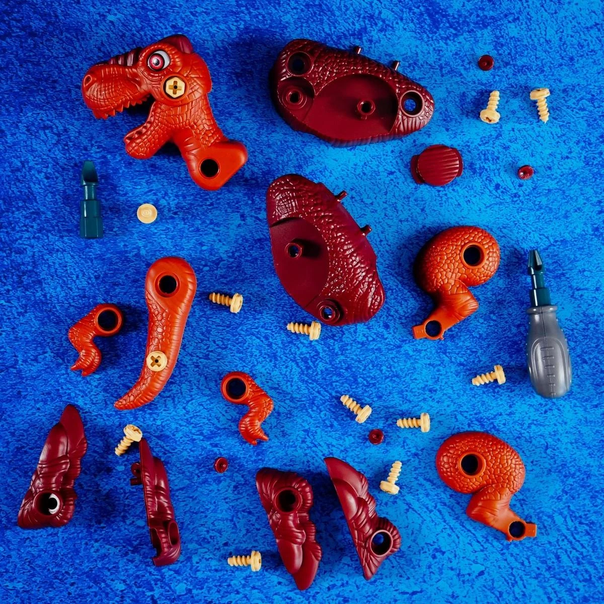 Lisciani DIY konstruktorius Dinozauras T-REX + dėlionė