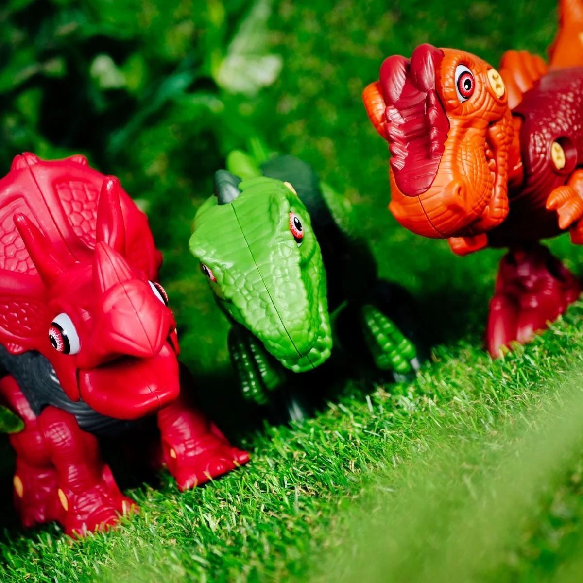 Lisciani DIY konstruktorius Dinozauras T-REX + dėlionė