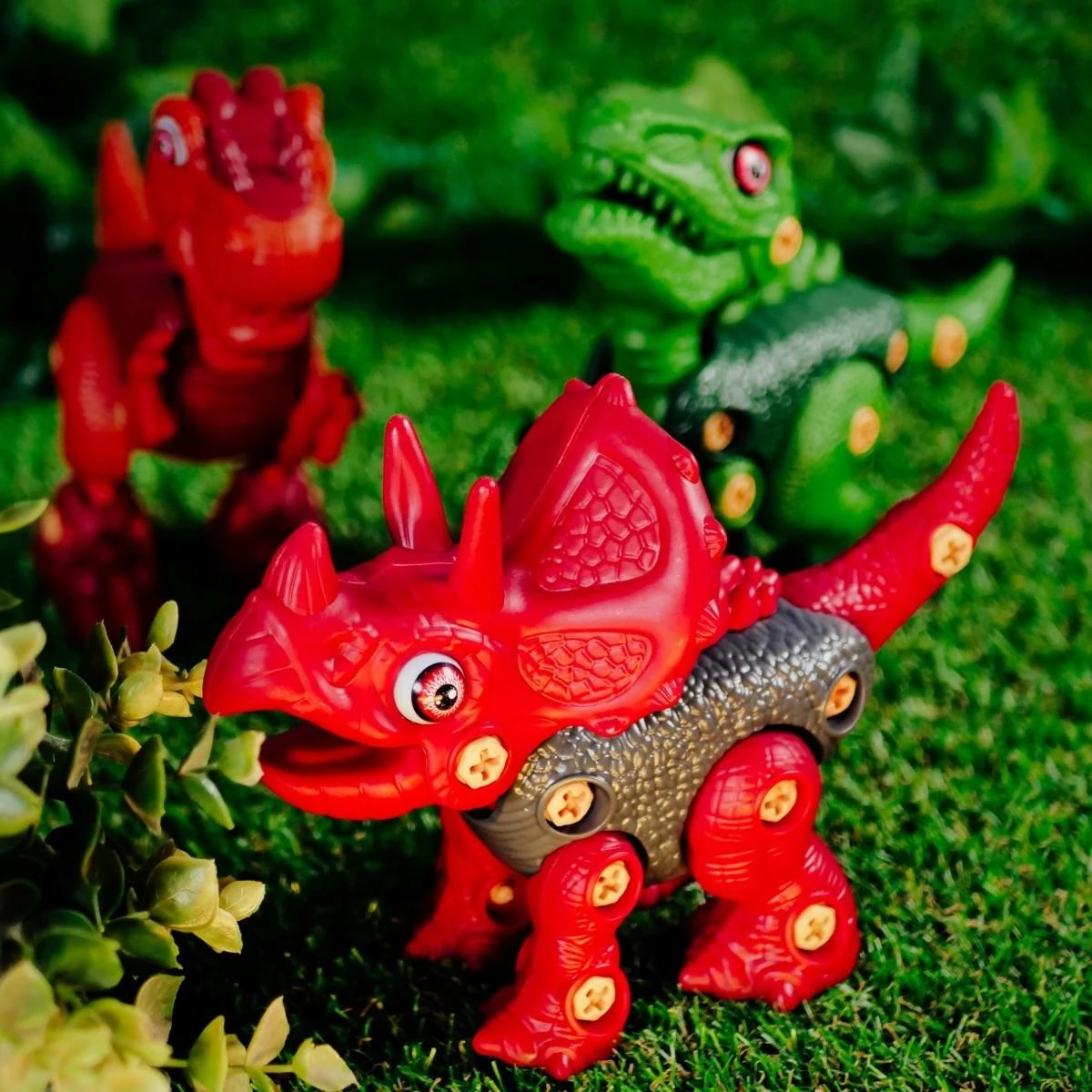 Dėlionė Lisciani I'm A Genius Dino Steam – „Triceratops“ statybinis rinkinys