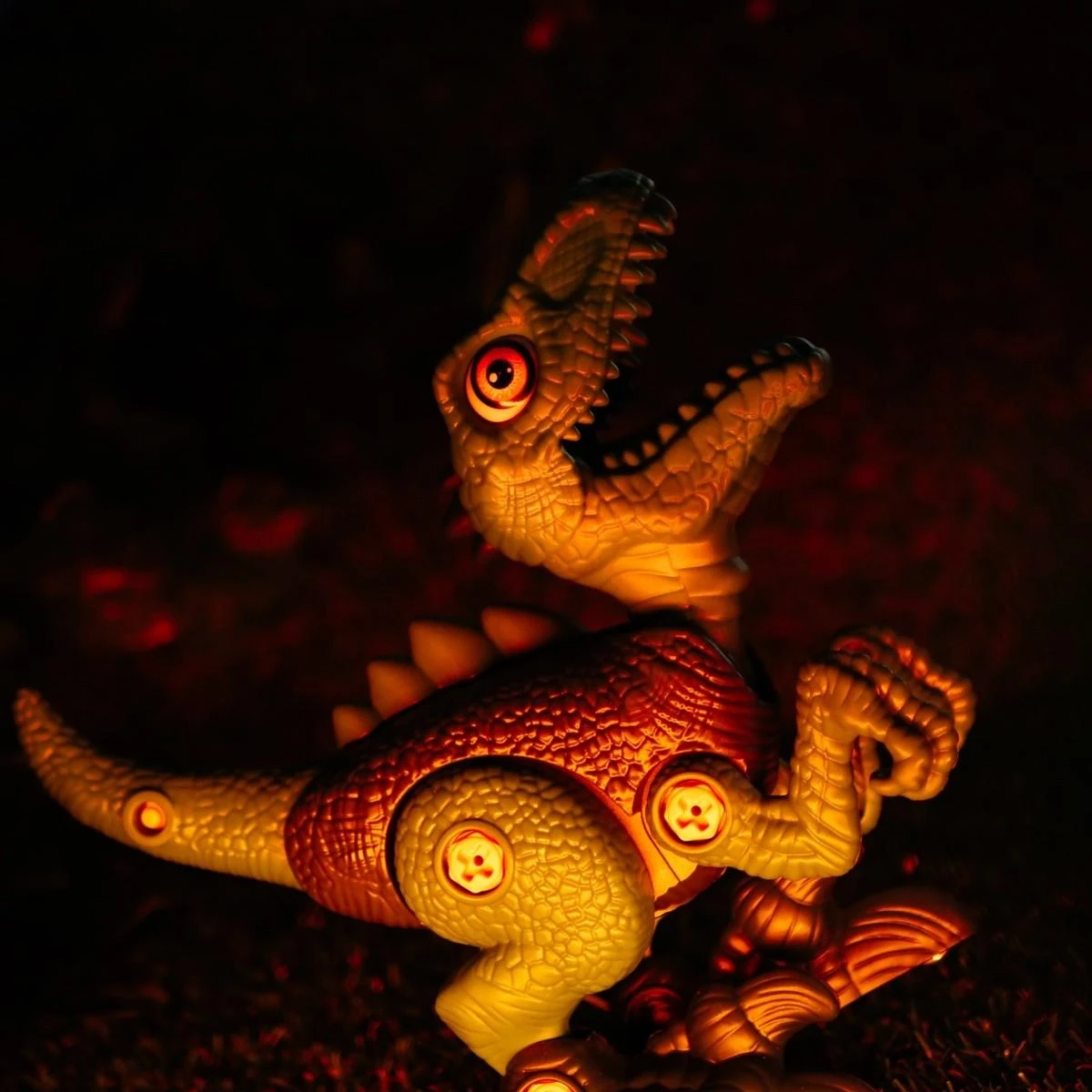 Lisciani DIY konstruktorius Dinozauras VELOCIRAPTOR + dėlionė