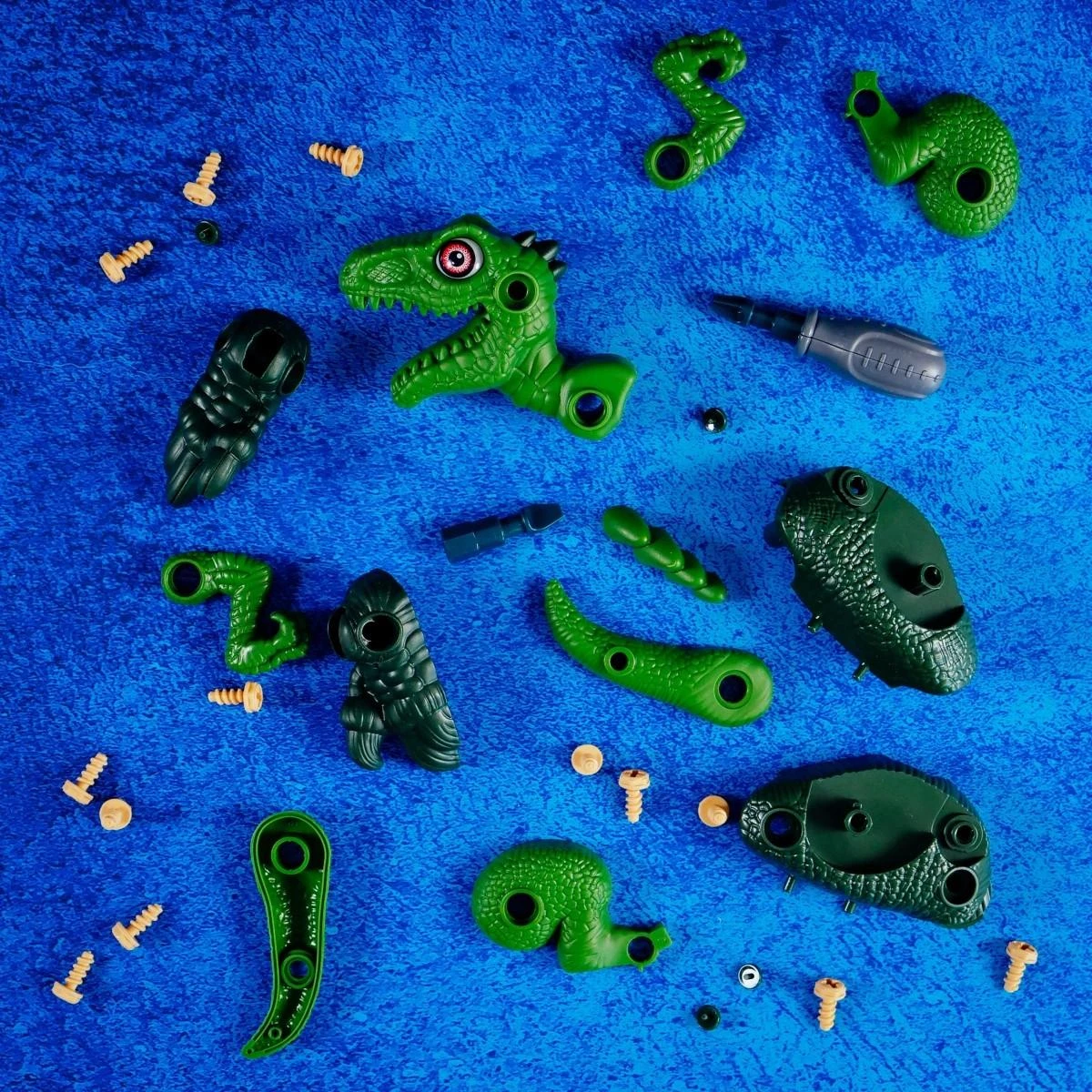 Lisciani DIY konstruktorius Dinozauras VELOCIRAPTOR + dėlionė