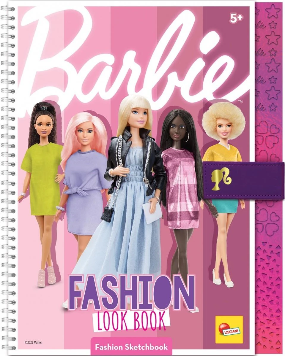 Lisciani LOOK Szkicownik Barbie mados įvaizdžio knyga