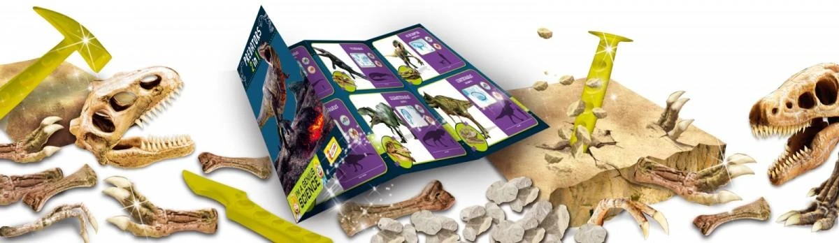 Edukacinis rinkinys Lisciani Im Genius Predators 2in1