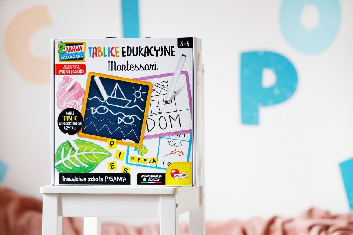 Lisciani Vaikštynė su Montessori edukacinėmis lentelėmis