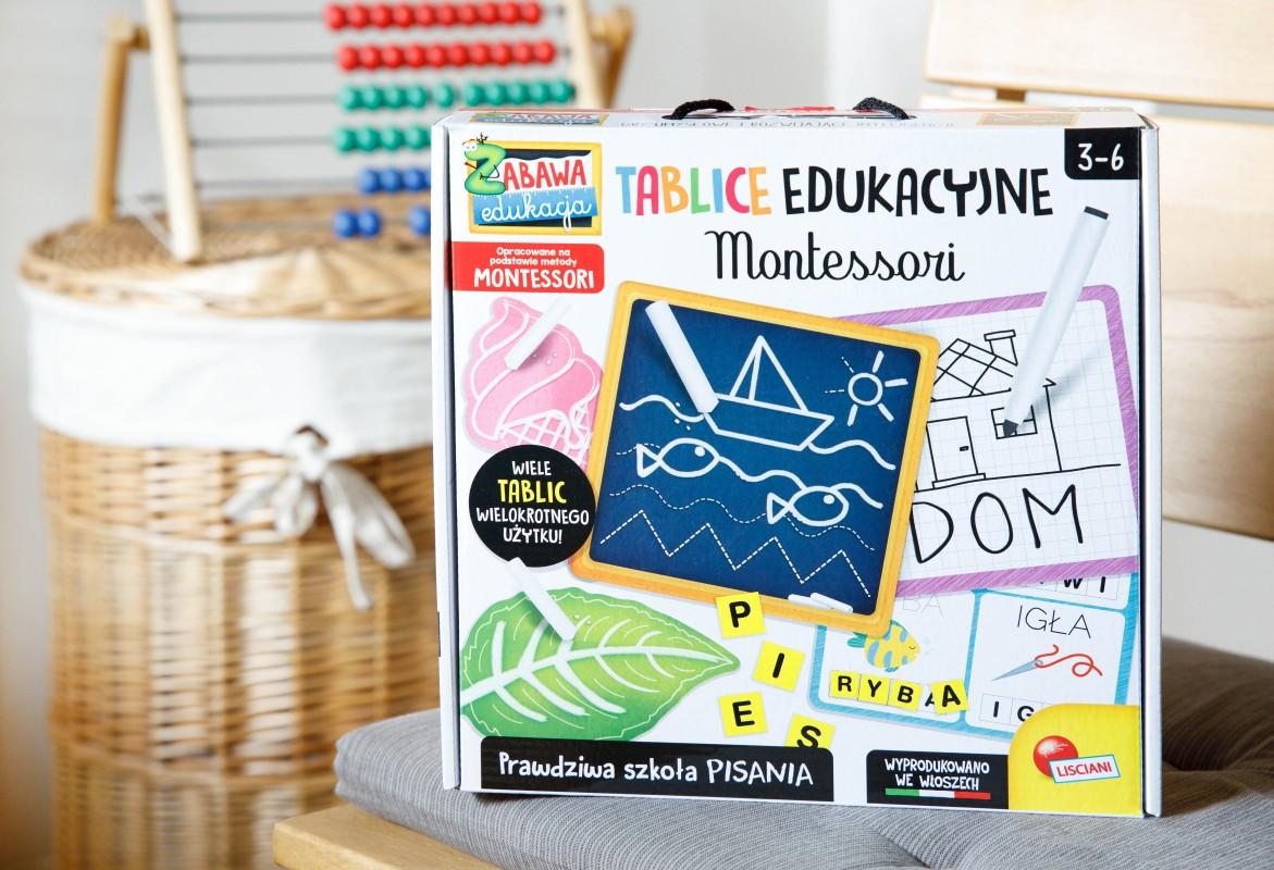 Lisciani Vaikštynė su Montessori edukacinėmis lentelėmis