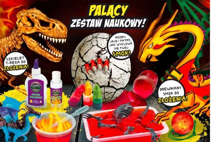Kūrybinis mokslų rinkiys Lisciani Drakonai ir dinozaurai