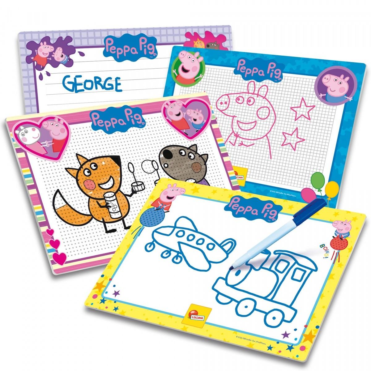 Piešimo mokykla - Peppa Piga piešimo mokykla - mokytis piešti - LISCIANI