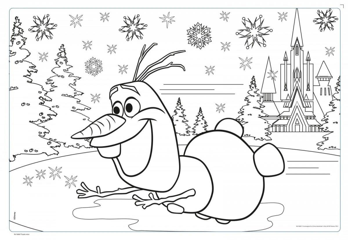 Dėlionė Lisciani LISCIANIGIOCHI Puzzle Frozen maxi 35 el. - 46867