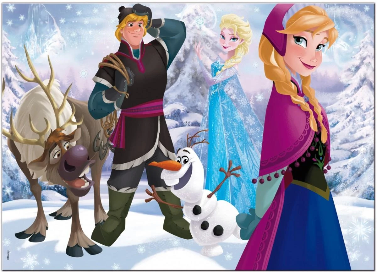 Dėlionė Lisciani LISCIANIGIOCHI Puzzle Frozen maxi 35 el. - 46867