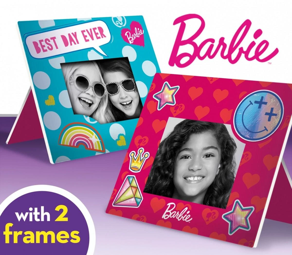 Lisciani Riedučiai do aparatu Barbie Print Cam - 2 sztuki