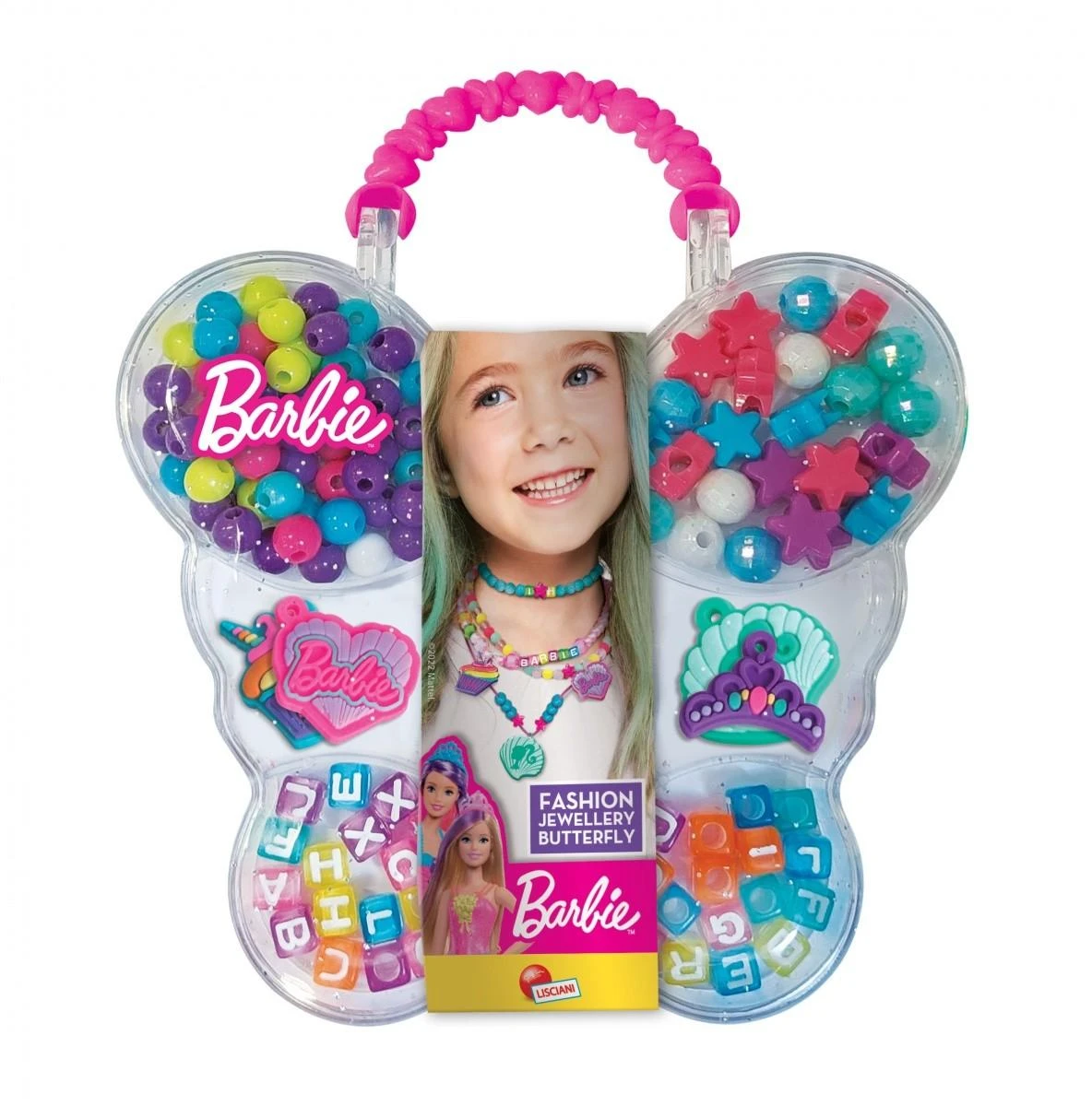 Lisciani Rinkinys Barbie Butterfly Bag papuošalai