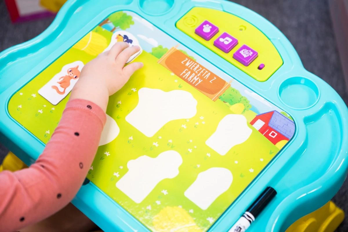 Lisciani Elektroninis edukacinis stalas Carotina Baby vaikams