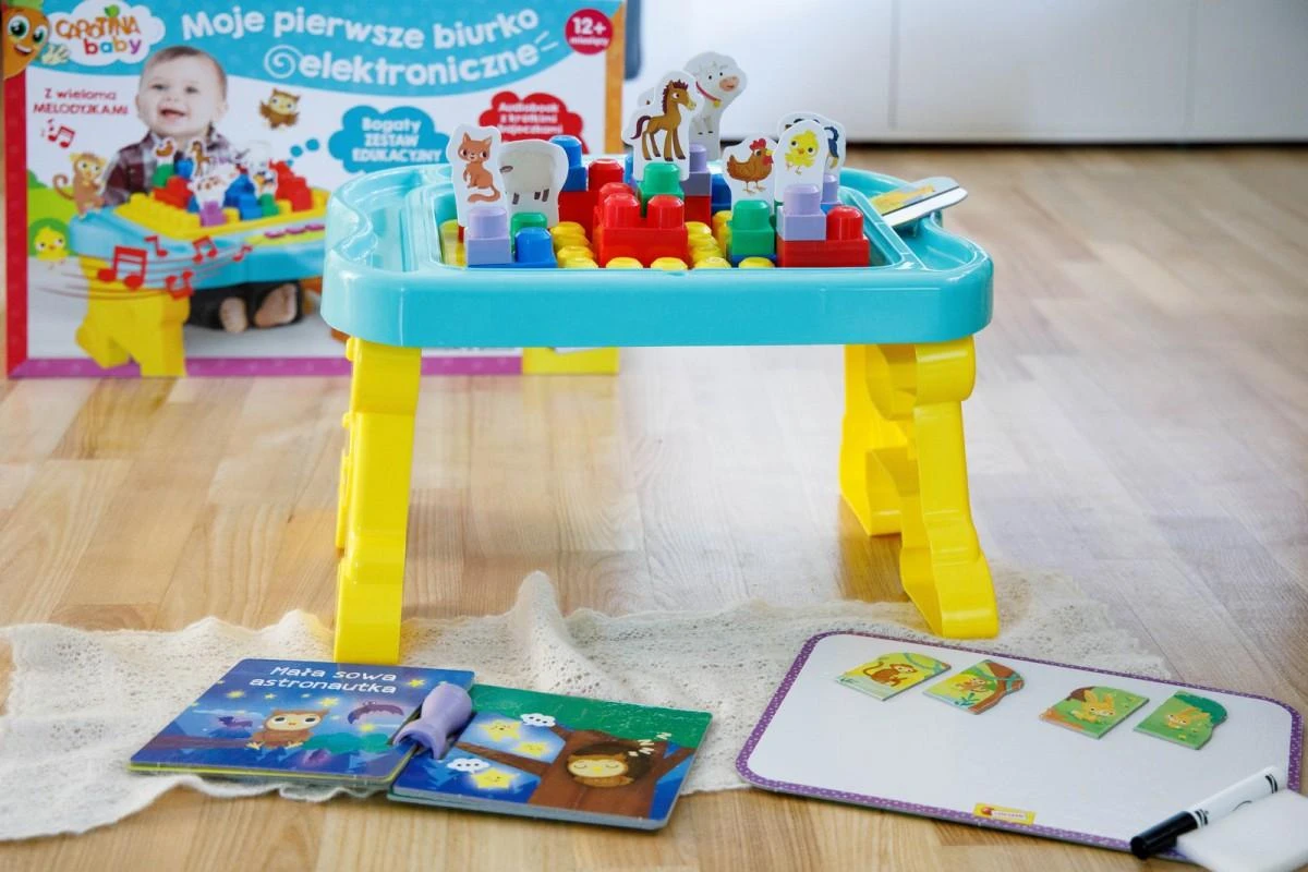 Lisciani Elektroninis edukacinis stalas Carotina Baby vaikams