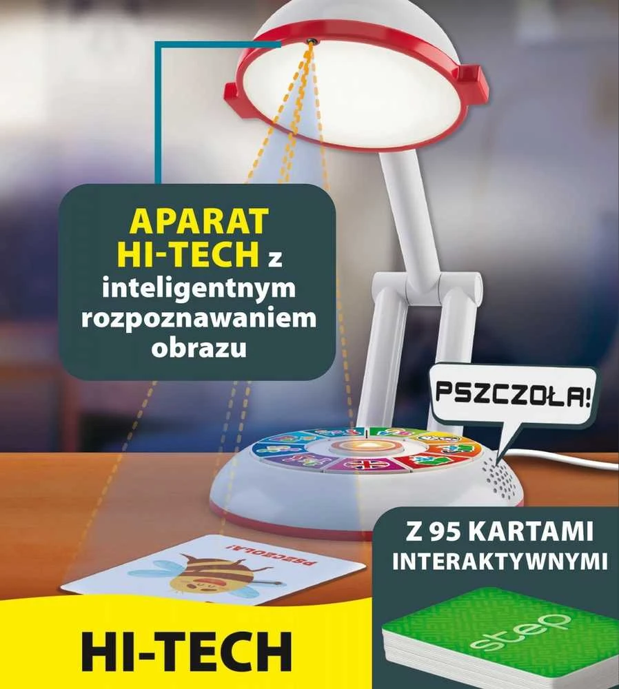 Hi-tech Lisciani edukacinis aukštųjų technologijų Moja Lampka 96992