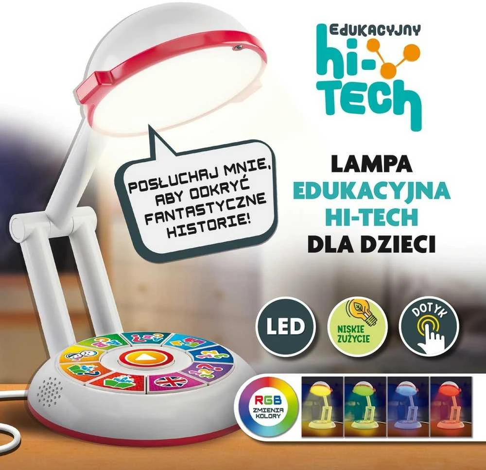 Hi-tech Lisciani edukacinis aukštųjų technologijų Moja Lampka 96992