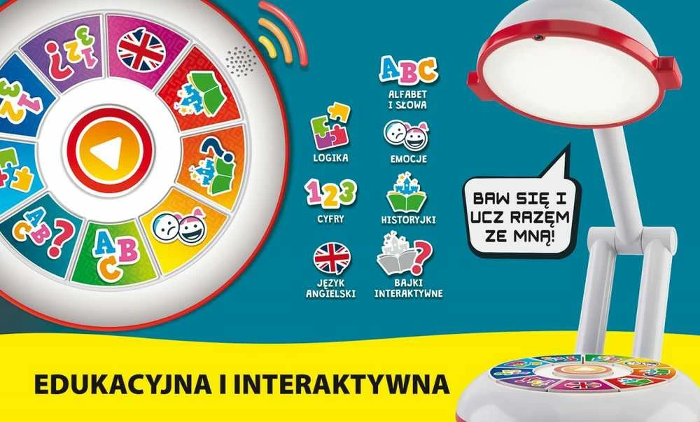 Hi-tech Lisciani edukacinis aukštųjų technologijų Moja Lampka 96992
