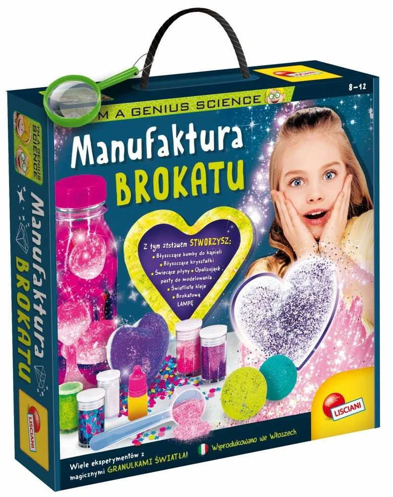 Lisciani Aš esu „Genius Manufaktura glokatu“ rinkinys mergaitėms