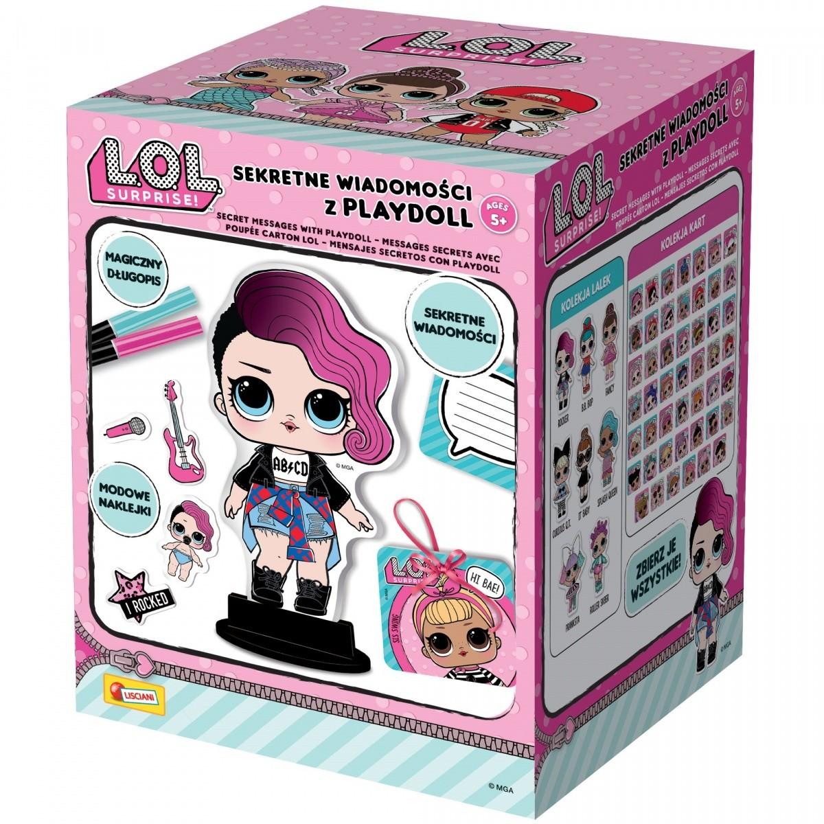 „Lisciani LOL Surprise Creative Set“ slapti pranešimai iš „Playdoll-304-PL69460“