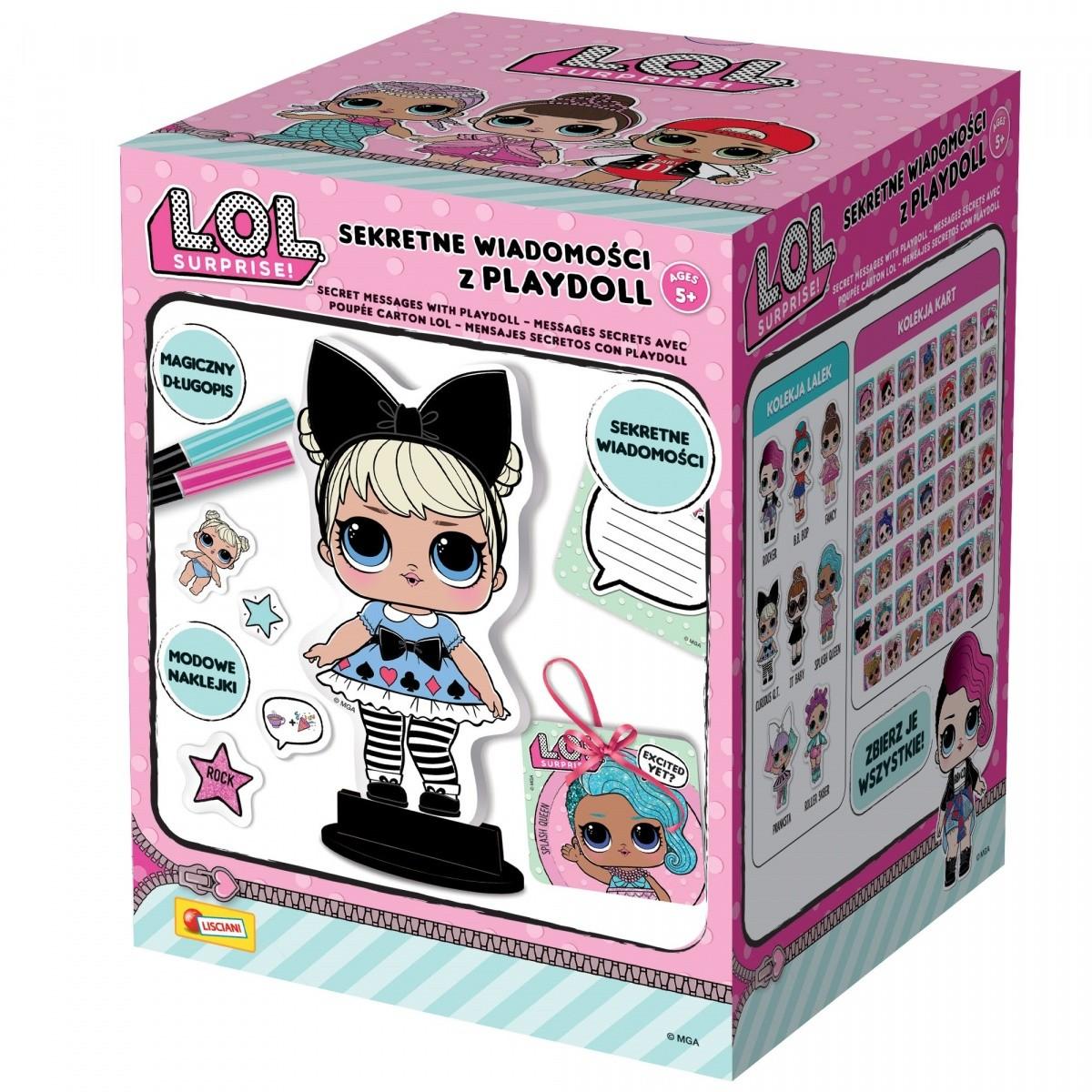 „Lisciani LOL Surprise Creative Set“ slapti pranešimai iš „Playdoll-304-PL69460“