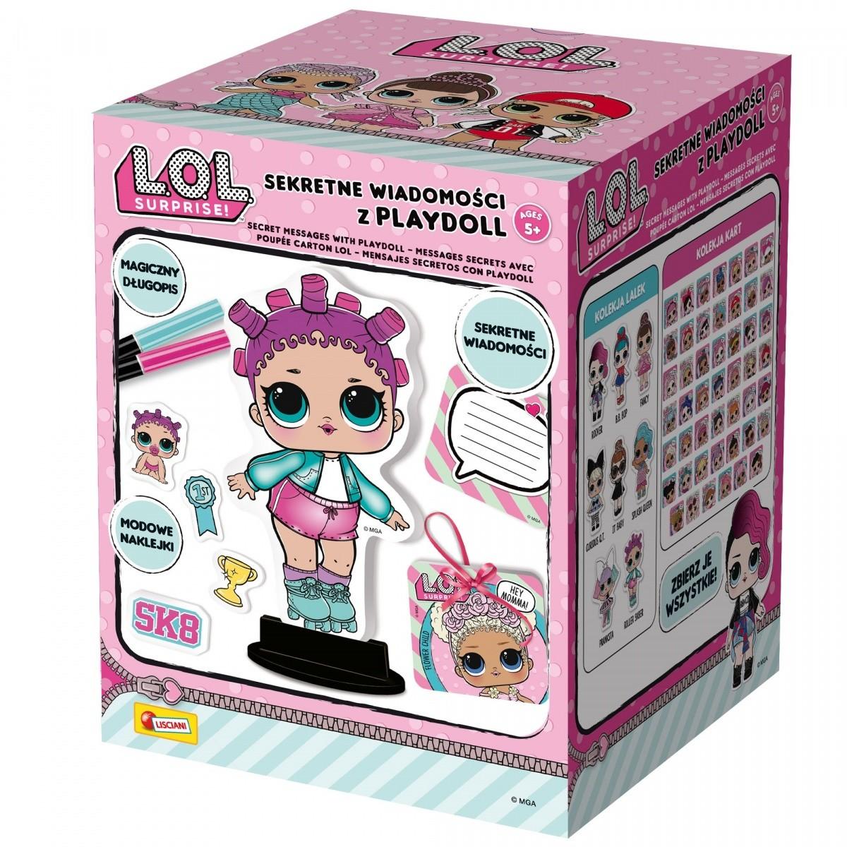 „Lisciani LOL Surprise Creative Set“ slapti pranešimai iš „Playdoll-304-PL69460“
