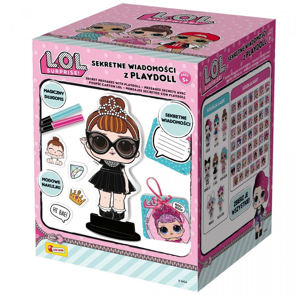 „Lisciani LOL Surprise Creative Set“ slapti pranešimai iš „Playdoll-304-PL69460“