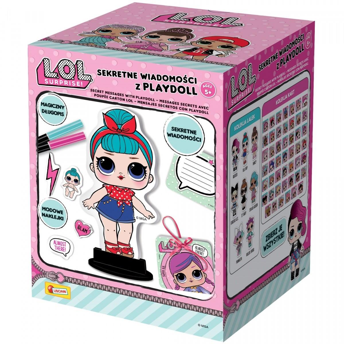 „Lisciani LOL Surprise Creative Set“ slapti pranešimai iš „Playdoll-304-PL69460“