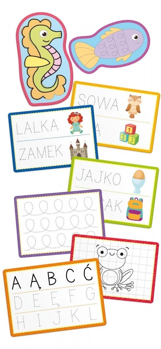 Dante *****Lisciani montessori długopis+32tabl.01313