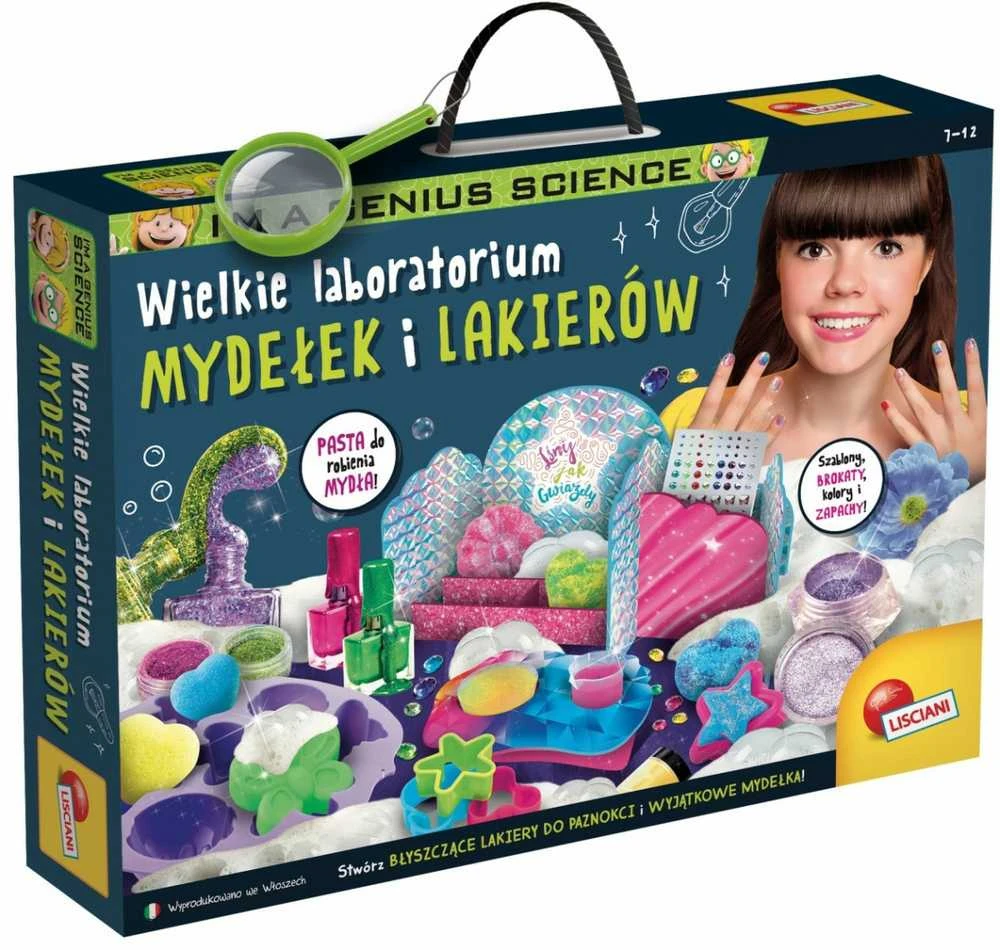 Lisciani Rankdarbių rinkinys dideliam muilo laboratorijai