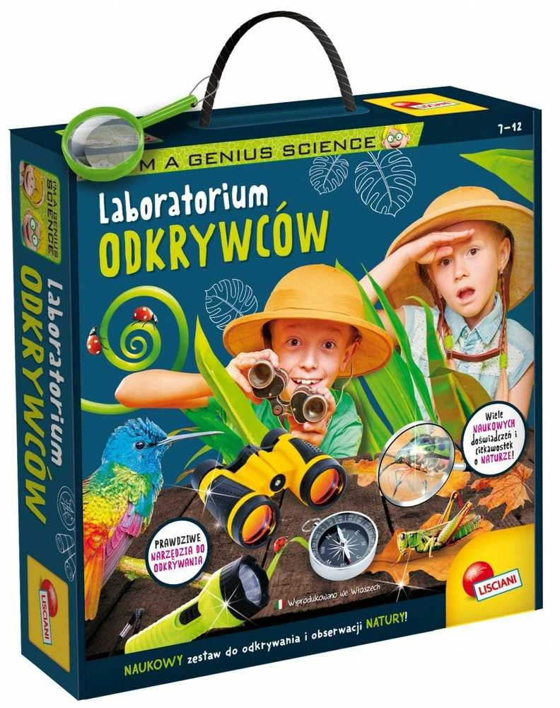Lisciani Rankdarbių rinkinys jauniesiems gamtos tyrinėtojams I'm a Genius
