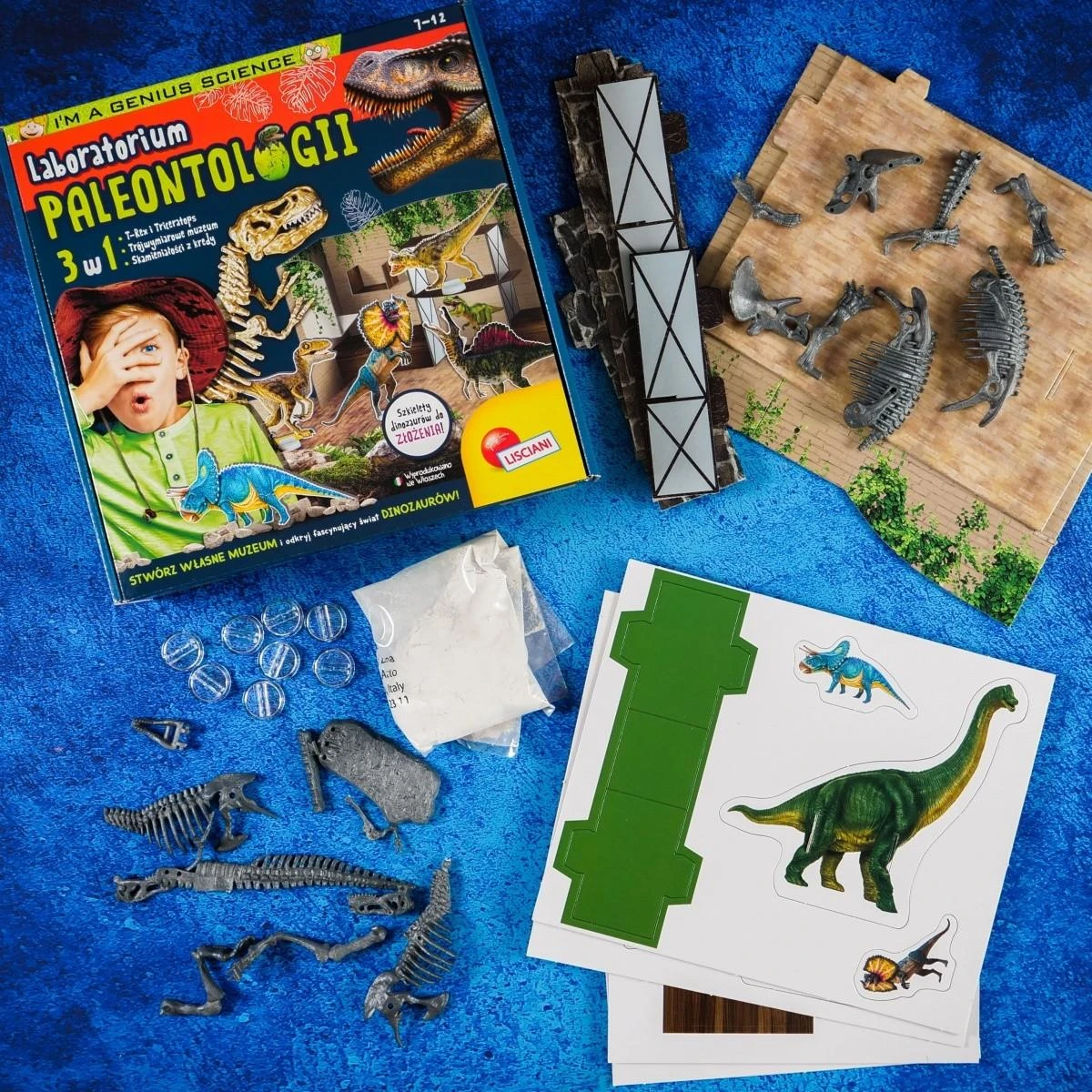 Lisciani Edukacinis žaislas mažiesiems – paleontologijos laboratorija