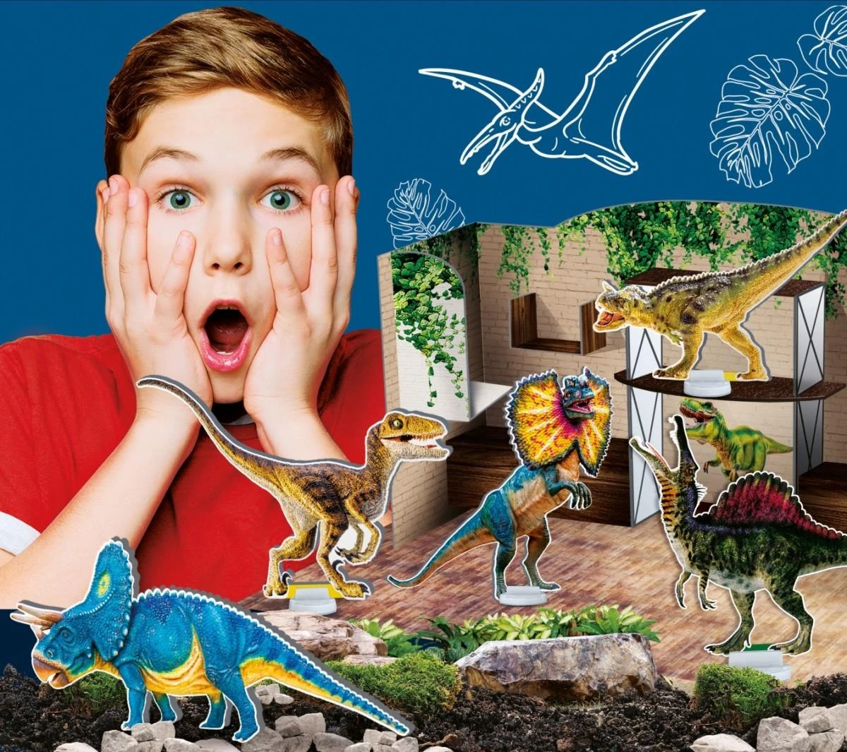 Lisciani Edukacinis žaislas mažiesiems – paleontologijos laboratorija