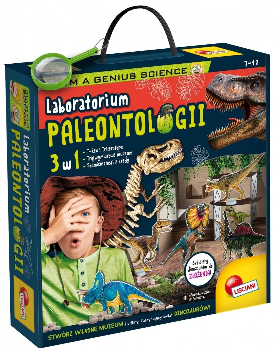 Lisciani Edukacinis žaislas mažiesiems – paleontologijos laboratorija