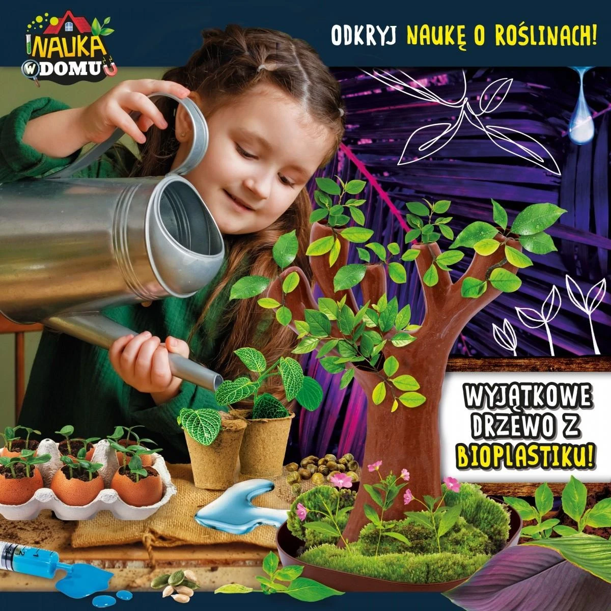 Lisciani Edukacinis žaidimas botanika namuose mažiesiems genijams