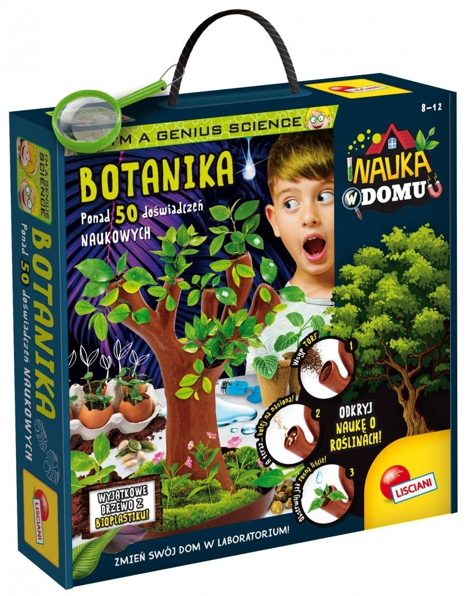 Lisciani Edukacinis žaidimas botanika namuose mažiesiems genijams