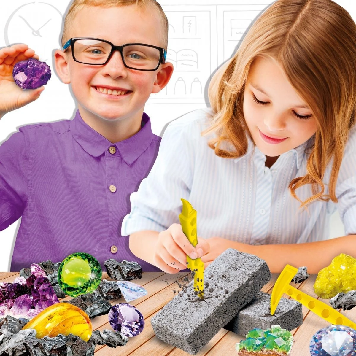 Lisciani Mokslas nustatyti Im Genius Naršyti mineralų iš viso pasaulio