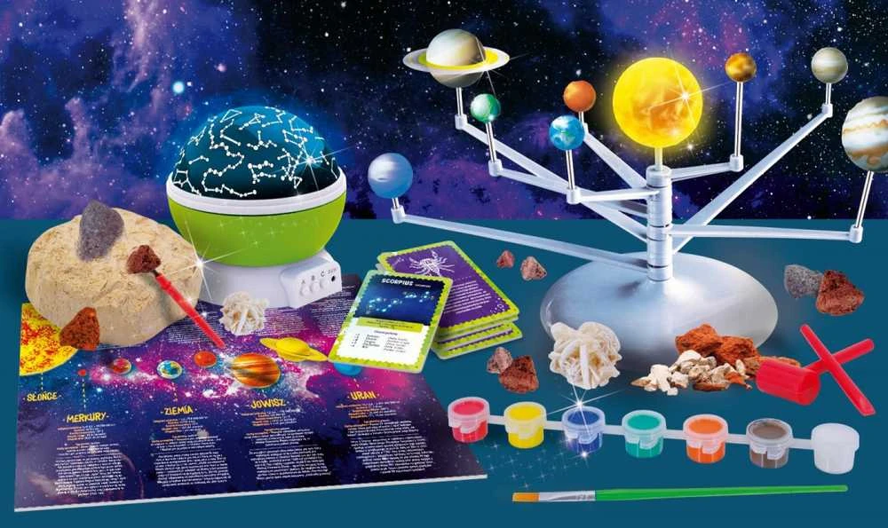 Lisciani Rankdarbių rinkinys kosmoso laboratorija su planetariumu