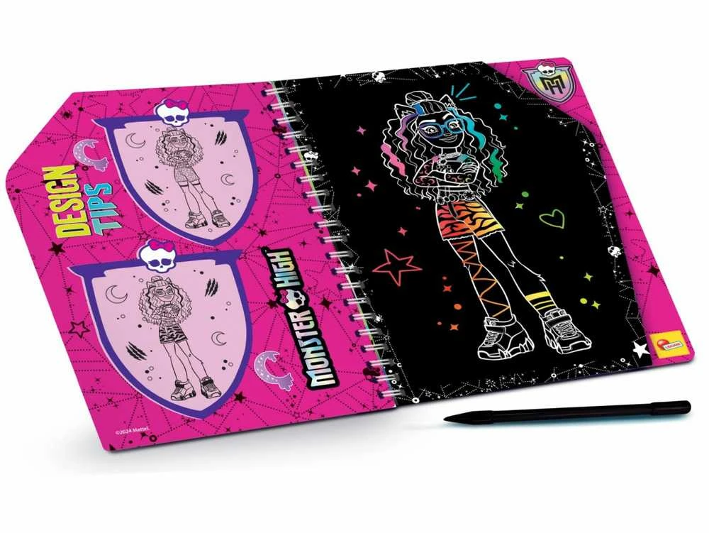LISCIANI Monster High braižymo knyga Monster friends forever, 12822